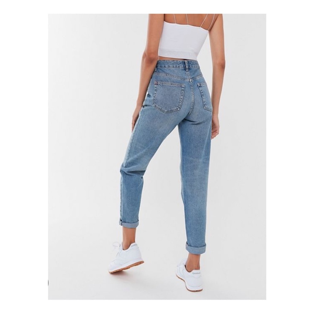BDG High Rise Light Blue Mom Jeans
